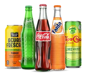 Coke botles